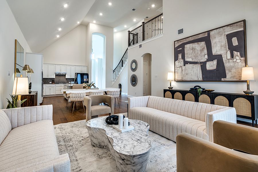 Look for coffee tables to complement the decor of your space or select one that will become a conversation piece. 